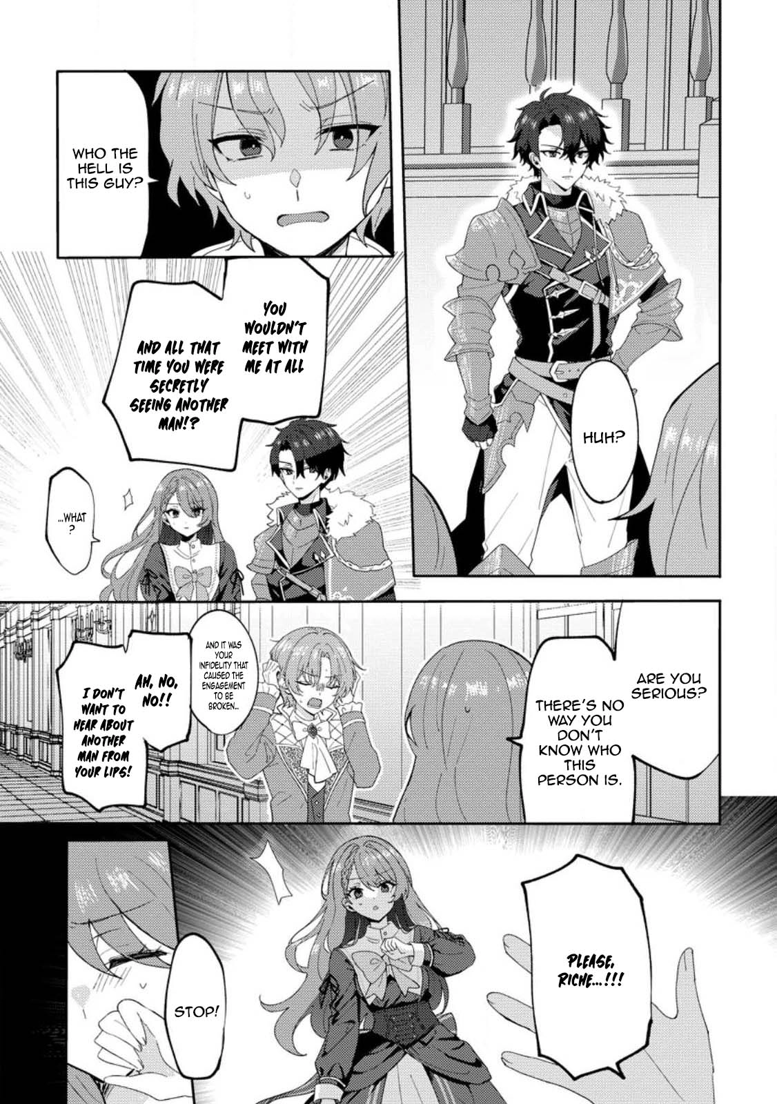 Well, you were the one who cheated. Chapter 1 - . Page 3